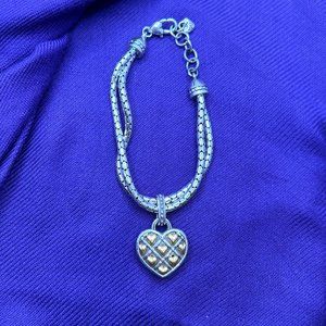 Brighton Heart Bracelet – Double Strand Chain